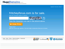 Tablet Screenshot of fritcheyforus.com